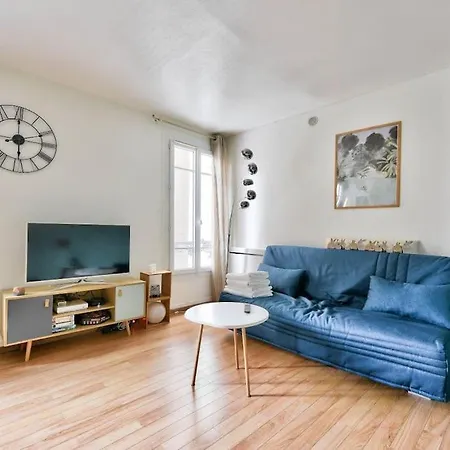 Apartament Charmant Studio A 15 Min A Pied De Montmartre Paryż