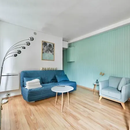 Apartament Charmant Studio A 15 Min A Pied De Montmartre Paryż